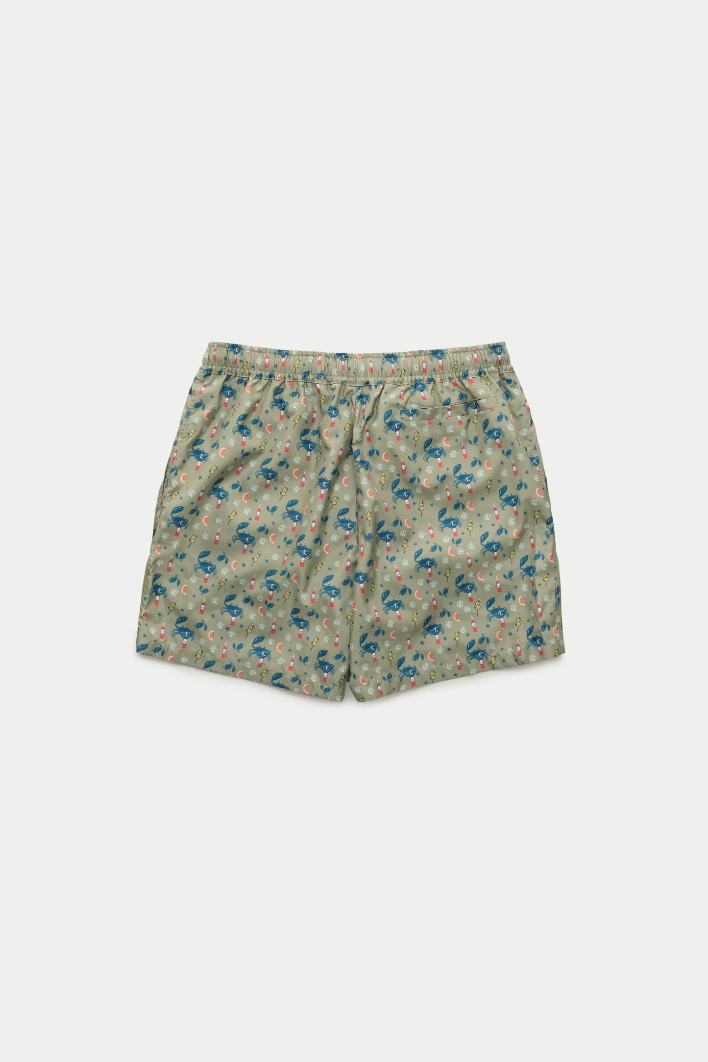 Swim Shorts Drunken Crab Olive Green