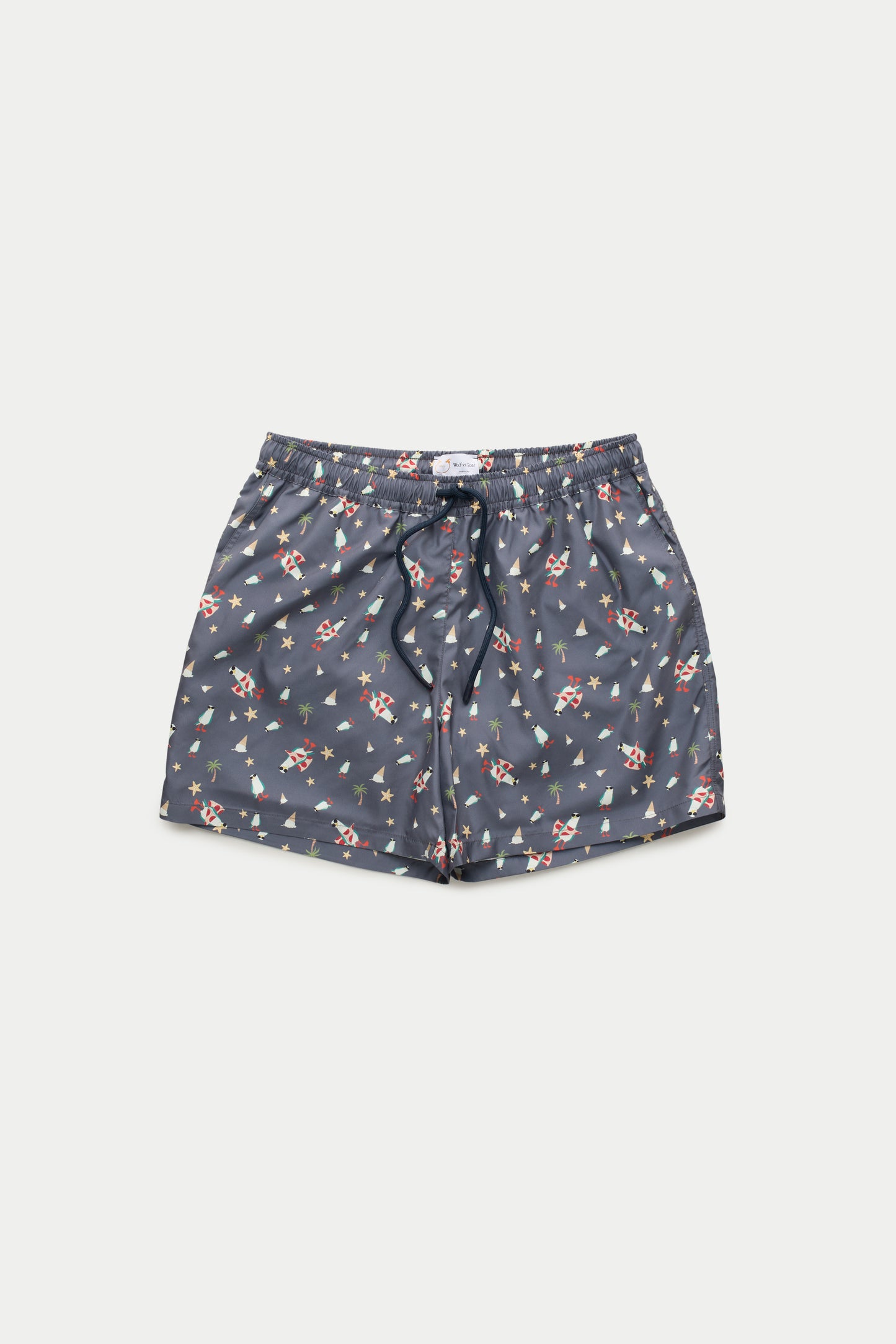 Swim Shorts Pizza Thief Navy