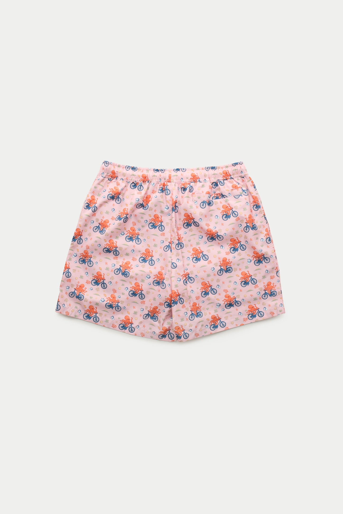 Swim Shorts Polpo on Wheels Pink