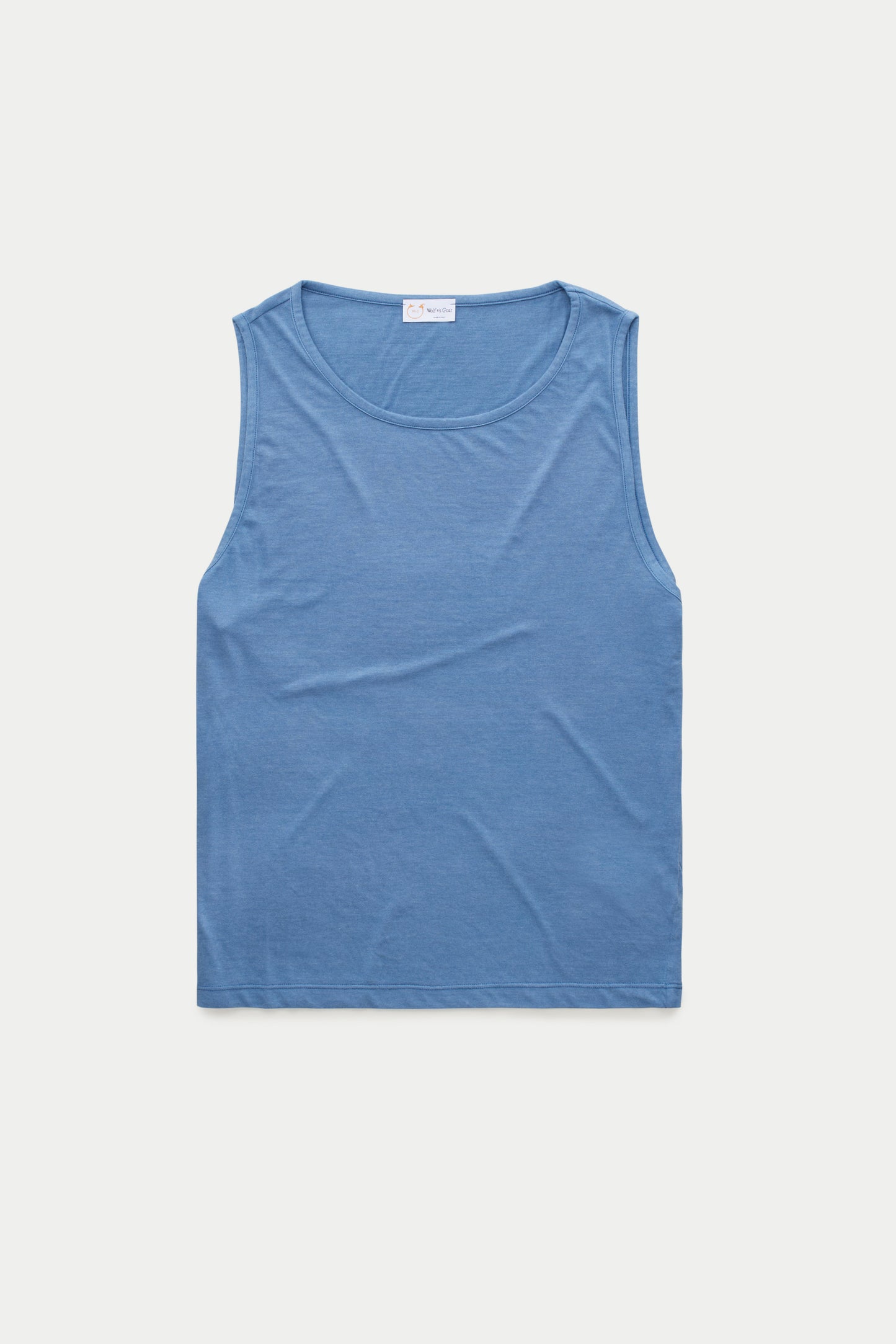 Light Weight Bamboo Sorona Tank Top Abrams Moonlight Blue