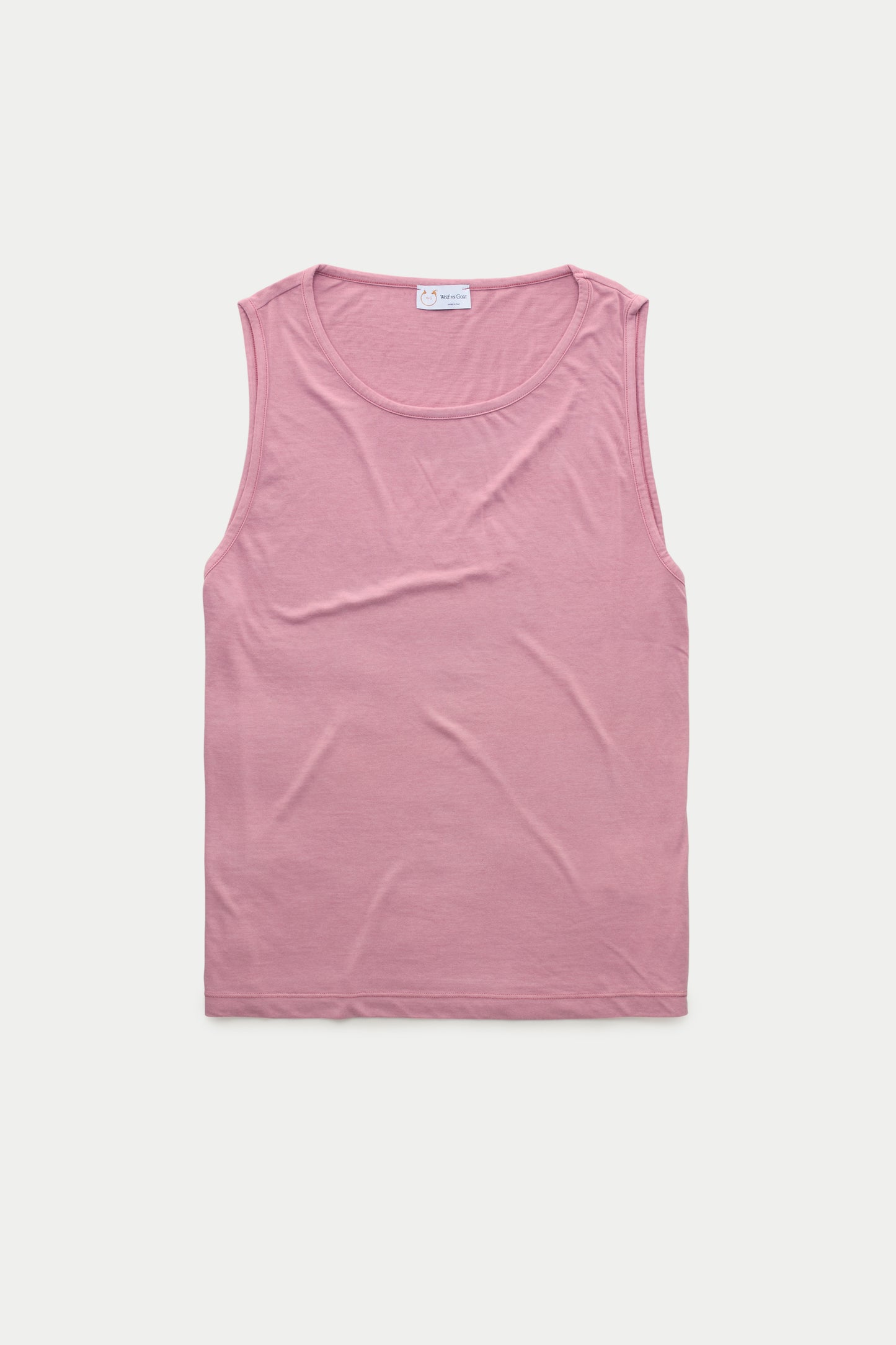 Light Weight Bamboo Sorona Tank Top Abrams Washed Plum