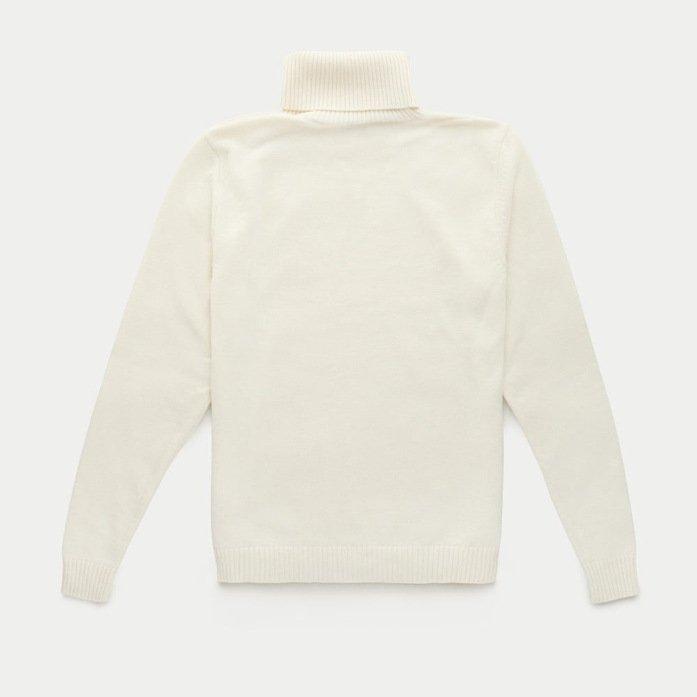 Baby Cashmere Knitted Long Sleeve Turtleneck Tenzin