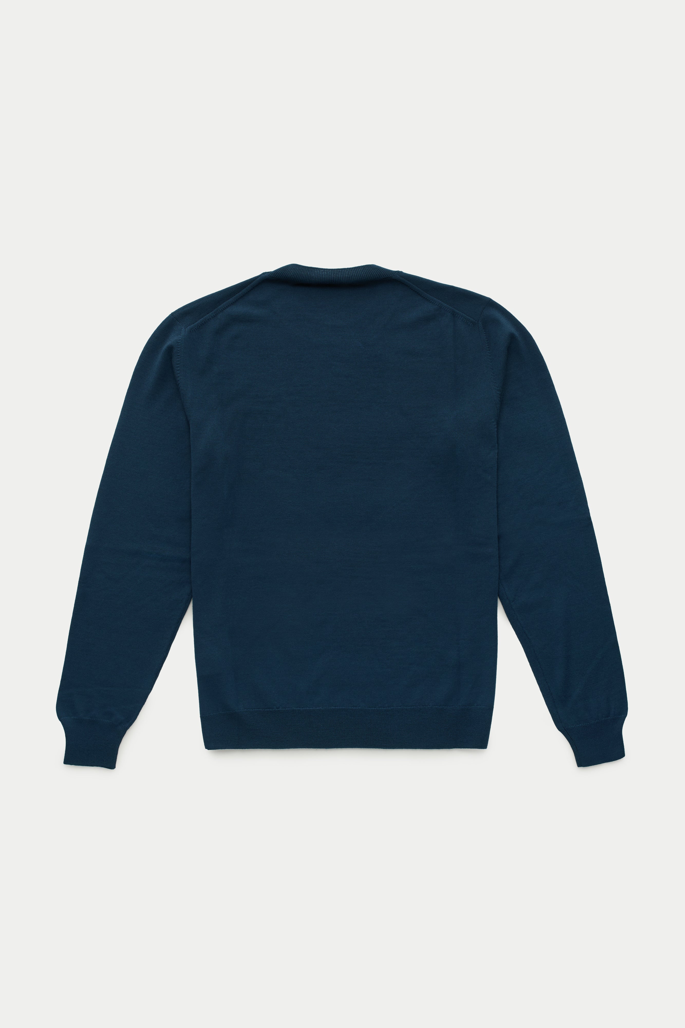 Wool Crewneck Sweater in Ardesia | WvG
