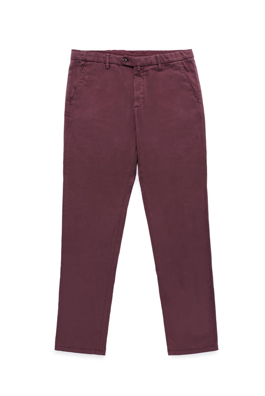 Salvatore Chino Windsor Wine 34 inseam